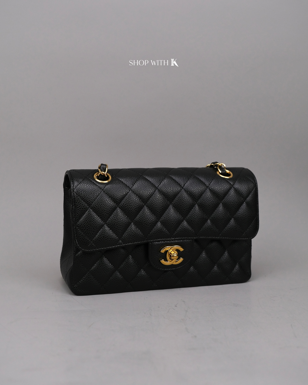 Chanel Classic Small Flap Caviar Black GHW