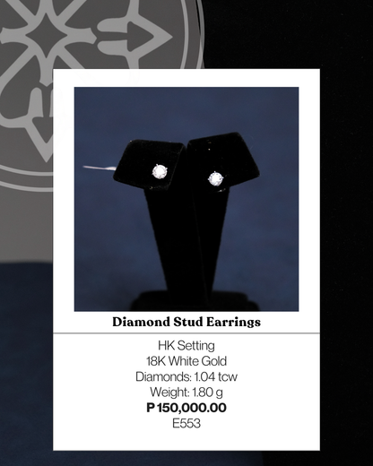 Diamond Stud Earrings