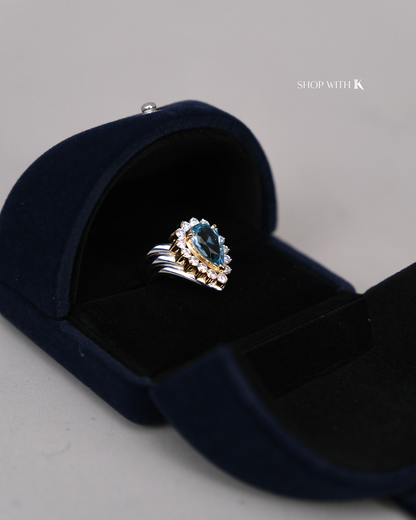 Aquamarine Ring