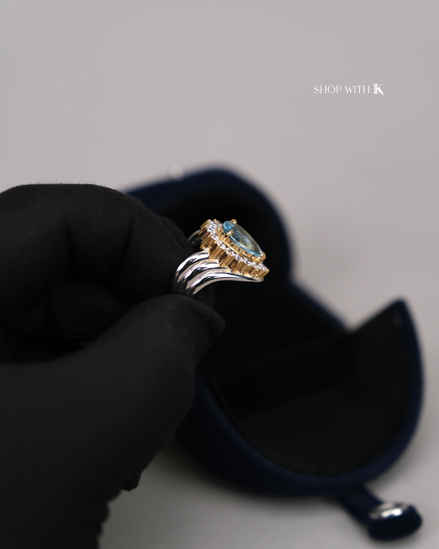 Aquamarine Ring