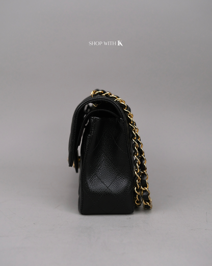 Chanel Classic Small Flap Caviar Black GHW