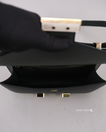 Hermes Constance 24 Plomb GHW