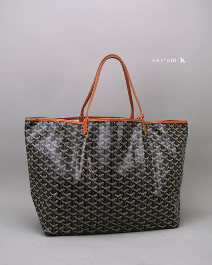 Goyard St. Louis GM Black/Tan