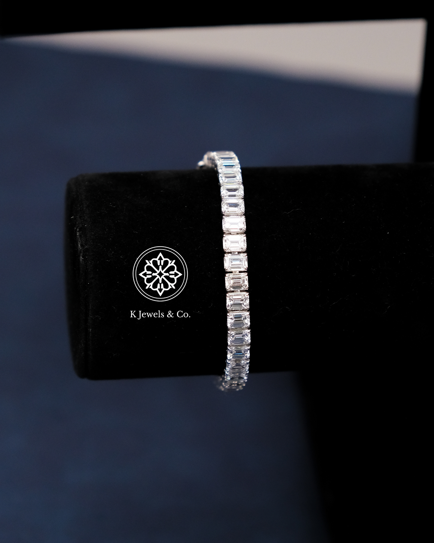 Emerald Diamond Tennis Bracelet