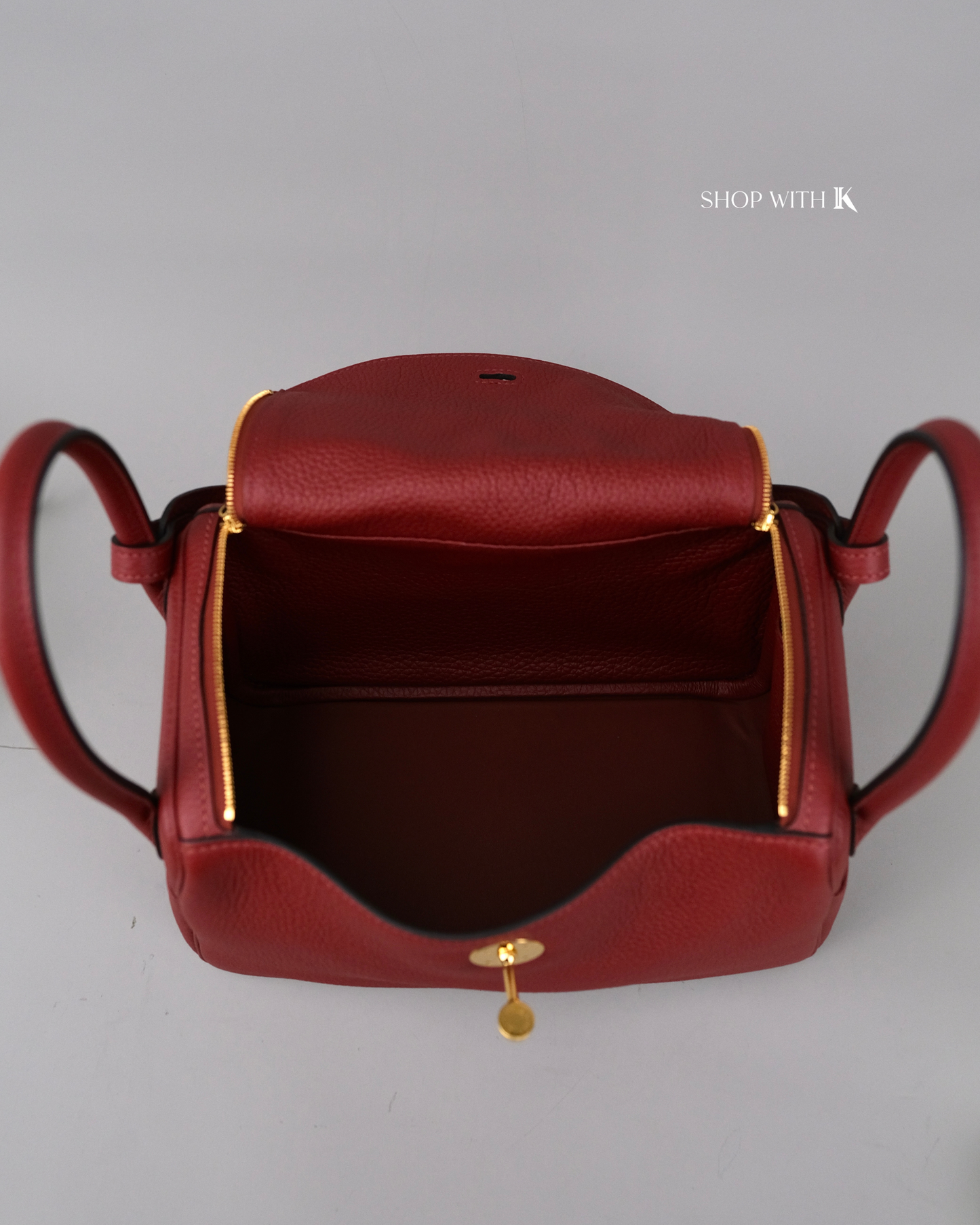 Hermes Lindy 26 Rouge Grenat GHW