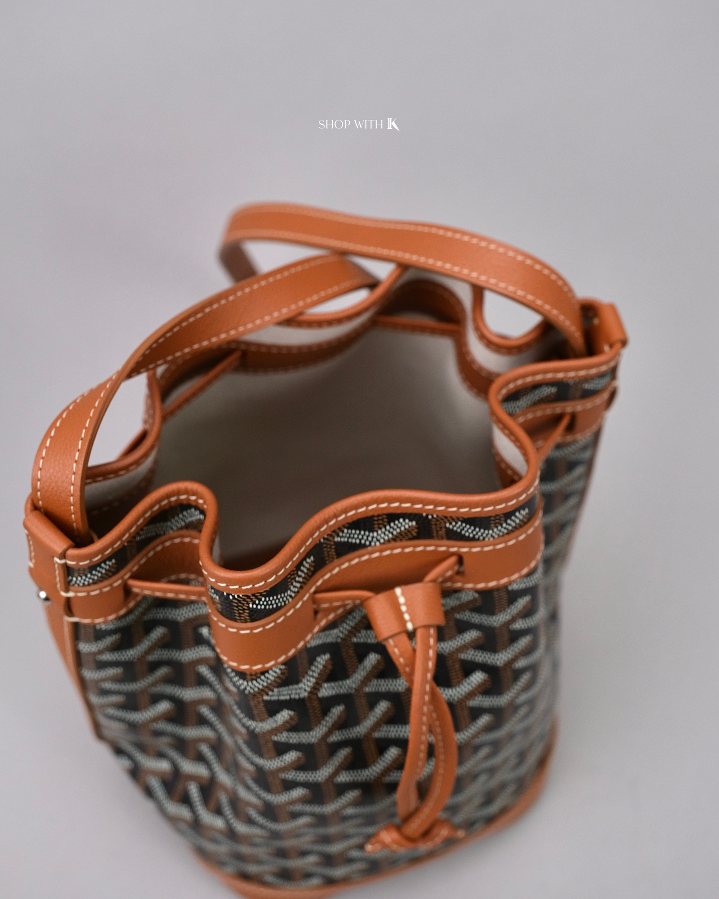 Goyard Sac Petit Flot PM Black/Tan