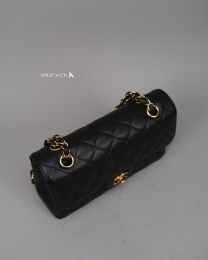 Chanel Classic Small Flap Caviar Black GHW