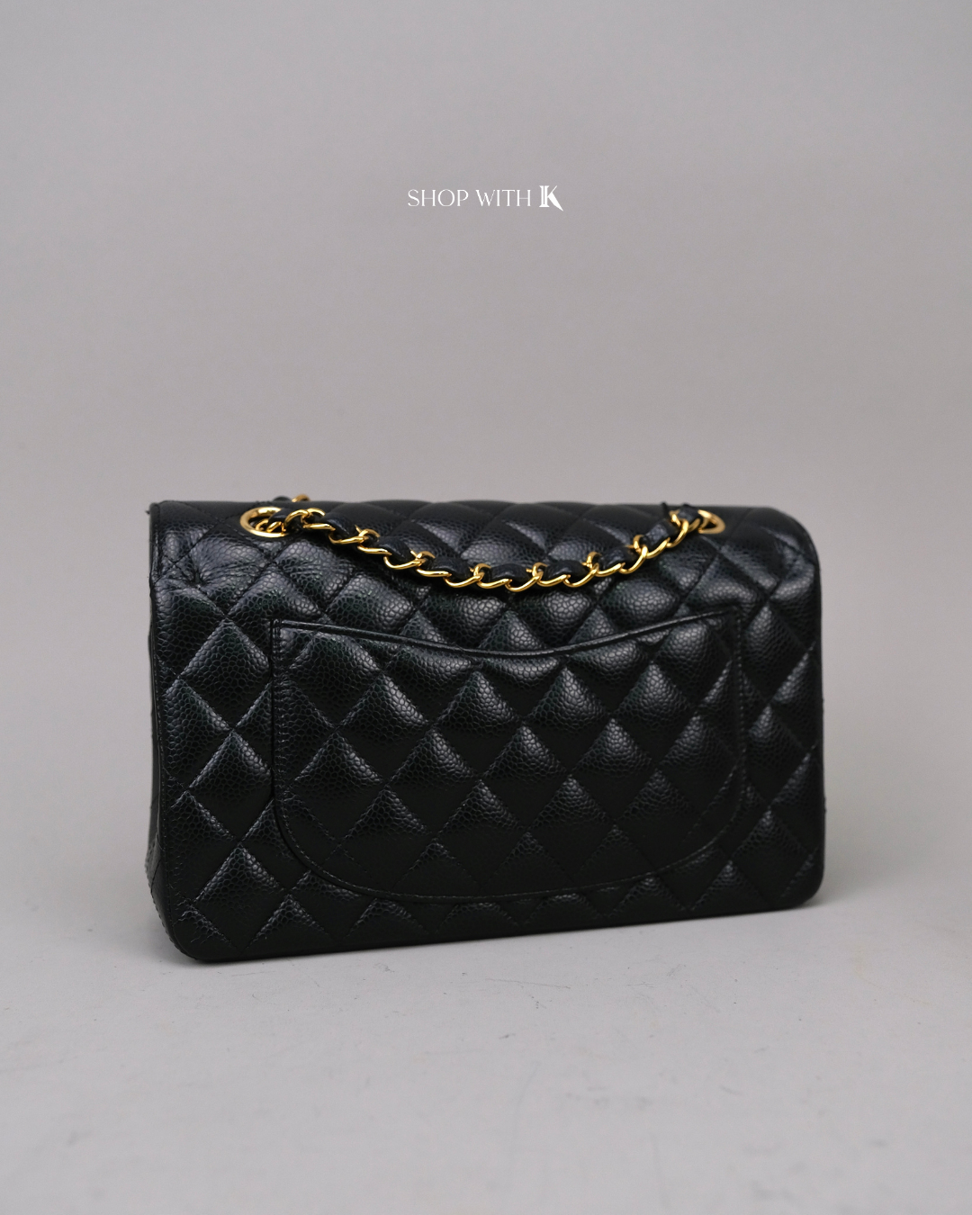 Chanel Double Flap Small Black GHW