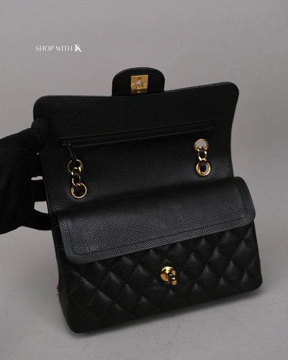 Chanel Classic Small Flap Caviar Black GHW