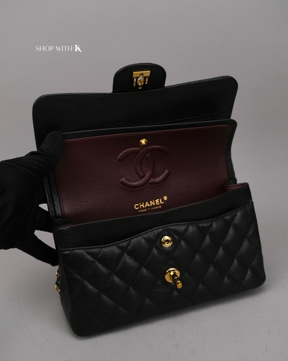 Chanel Classic Small Flap Caviar Black GHW