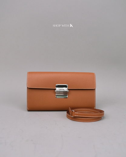 Hermes Charniere to Go Pouch Gold PHW