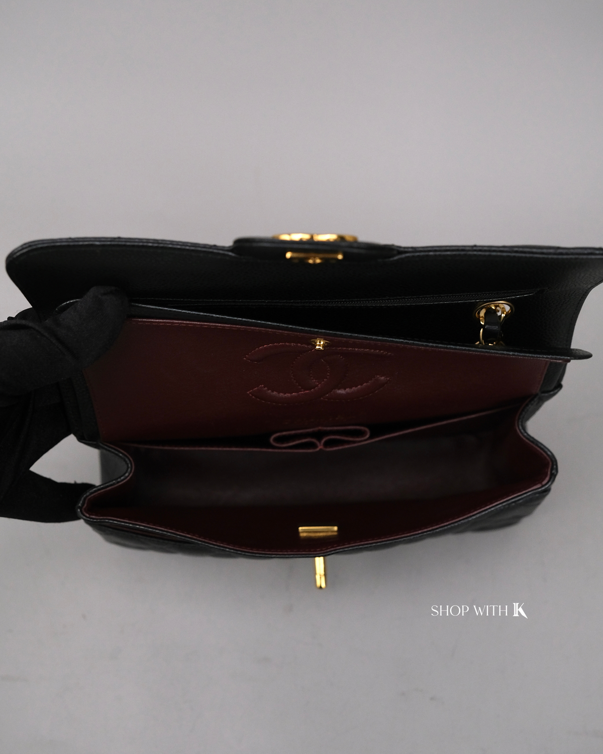Chanel Classic Small Flap Caviar Black GHW