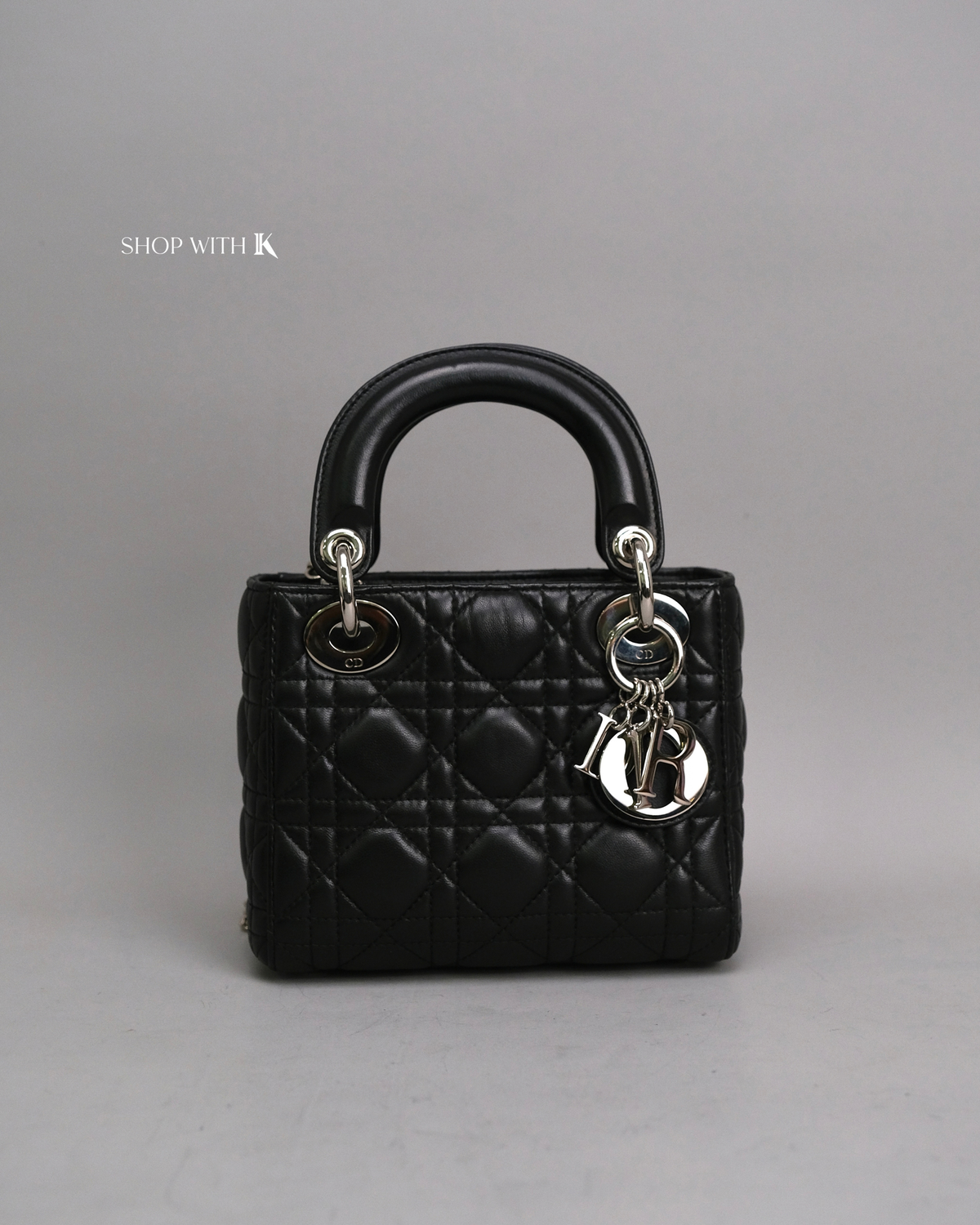 Dior Lady Mini Black SHW