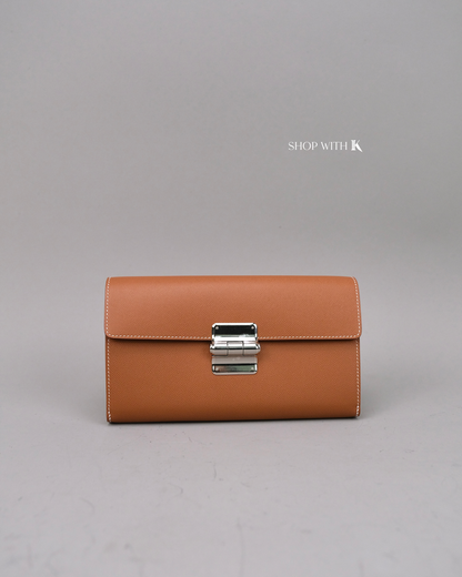 Hermes Charniere to Go Pouch Gold PHW