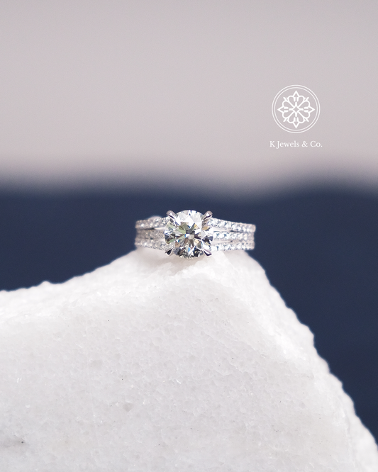 Diamond Solitaire Ring w/ GIA