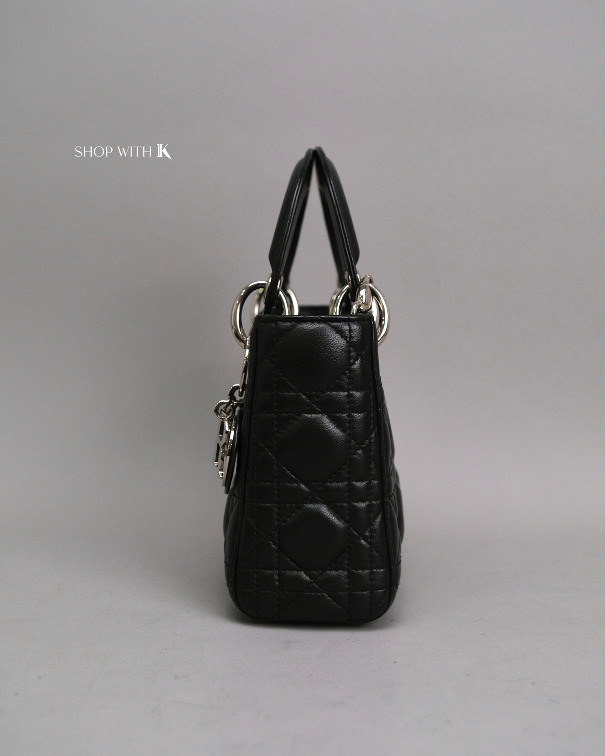 Dior Lady Mini Black SHW