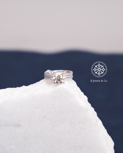 Diamond Solitaire Ring w/ GIA
