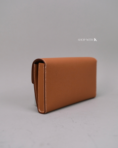 Hermes Charniere to Go Pouch Gold PHW