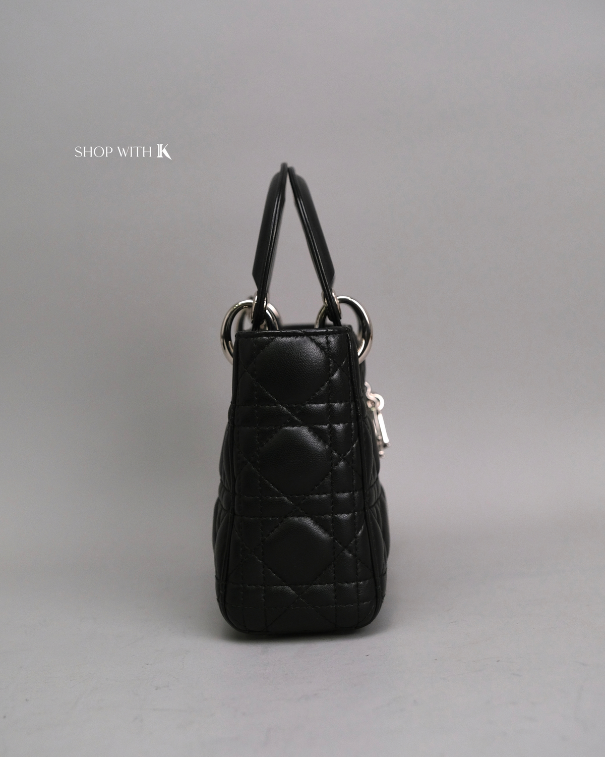Dior Lady Mini Black SHW