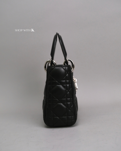 Dior Lady Mini Black SHW