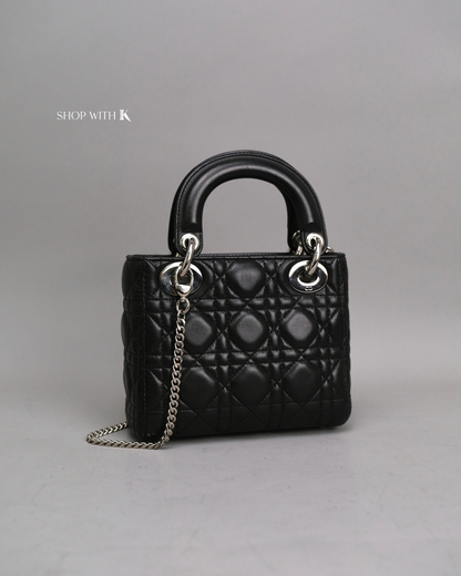 Dior Lady Mini Black SHW