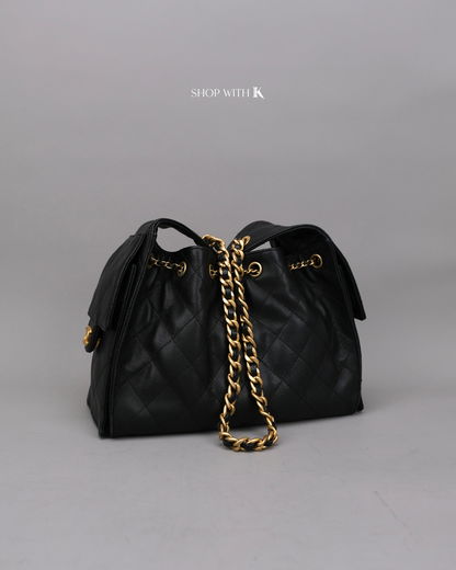 Chanel 25 Small Black