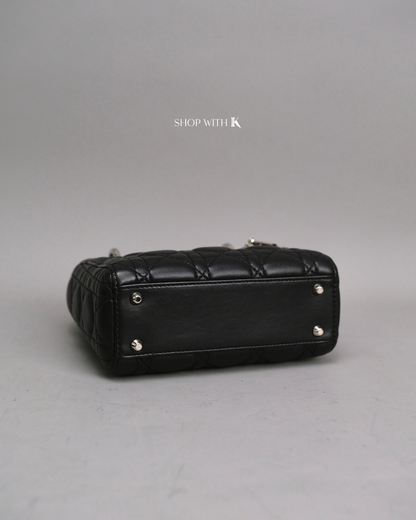 Dior Lady Mini Black SHW