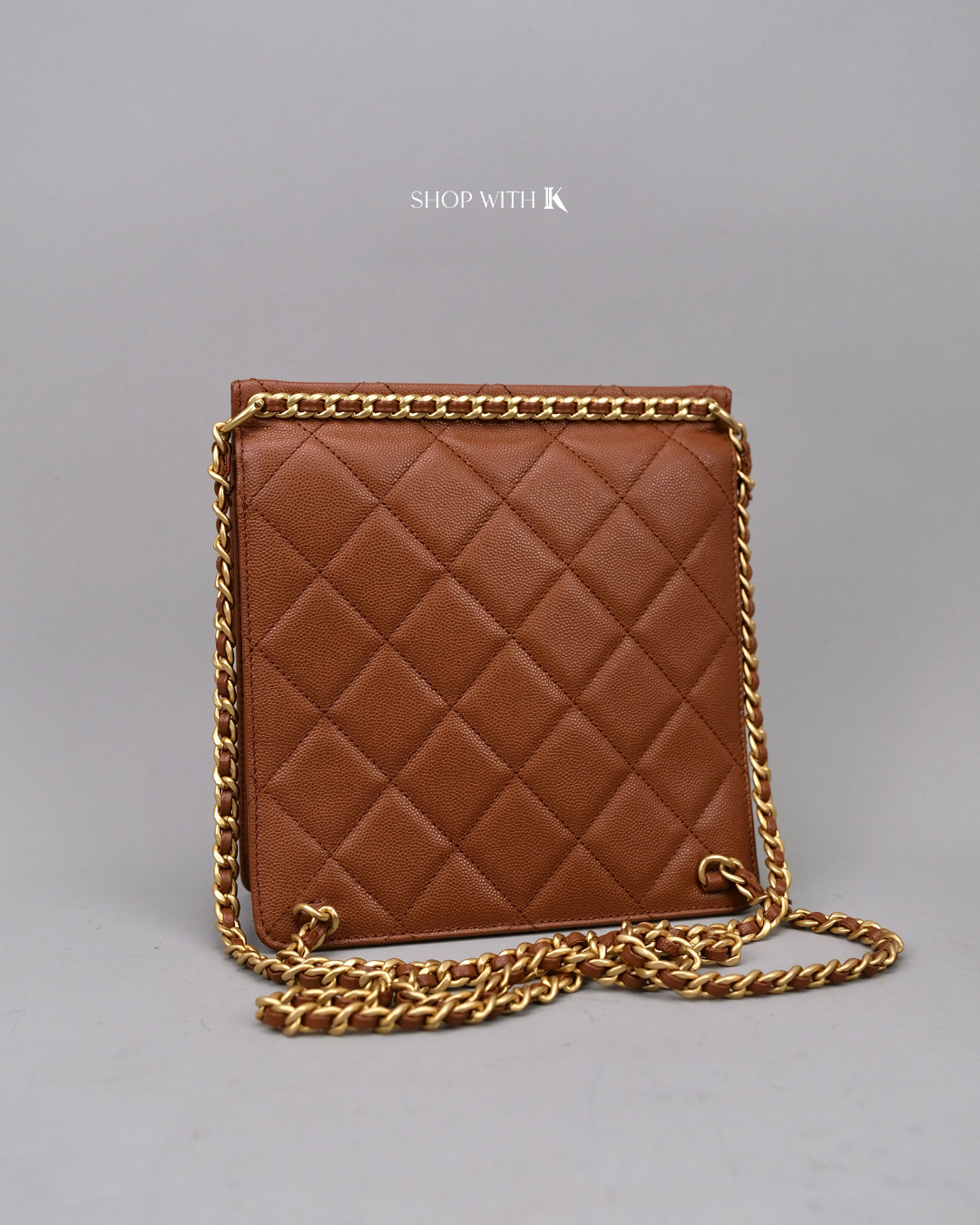 Chanel Backpack Dark Beige