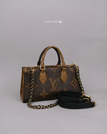 Louis Vuitton On-the-go Eastwest Chain Reverse Monogram