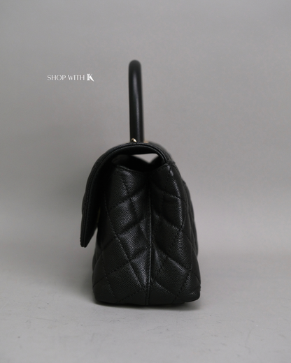 Chanel Coco Handle Small Black GHW