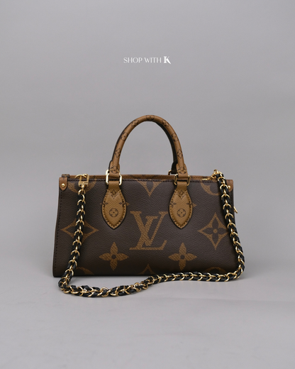 Louis Vuitton On-the-go Eastwest Chain Reverse Monogram
