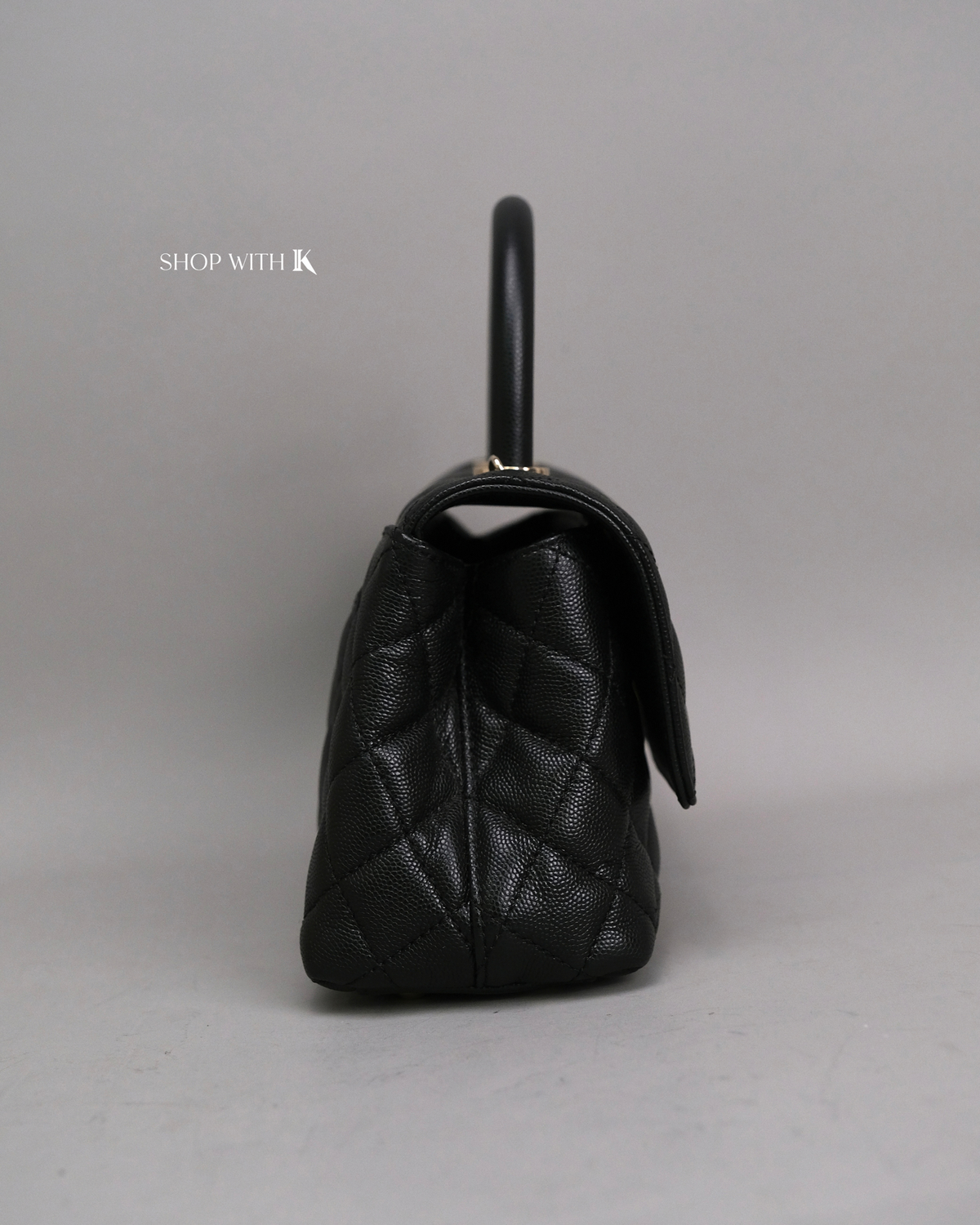 Chanel Coco Handle Small Black GHW