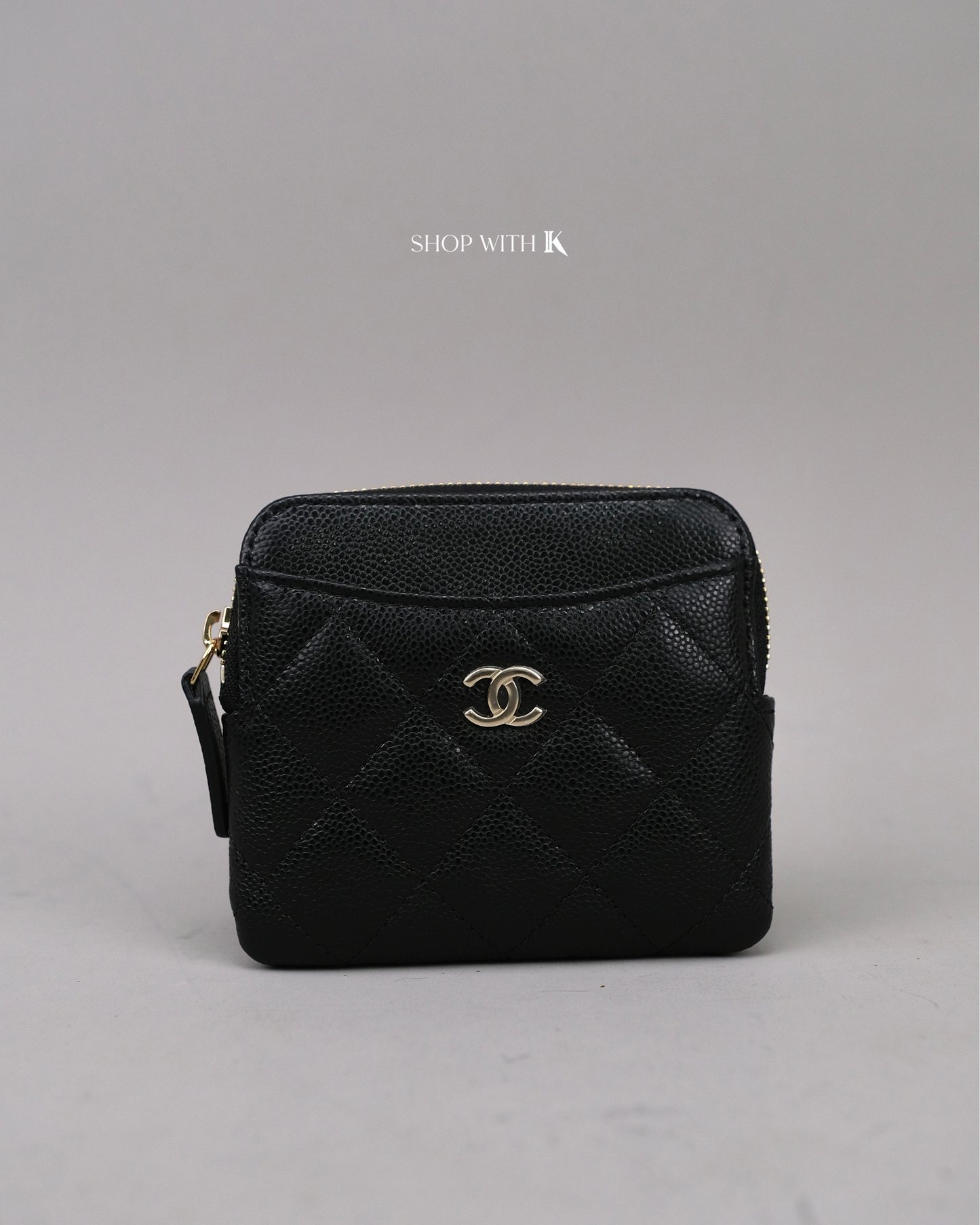 Chanel Classic Zip Coin Purse Card Holder
