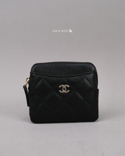 Chanel Classic Zip Coin Purse Card Holder