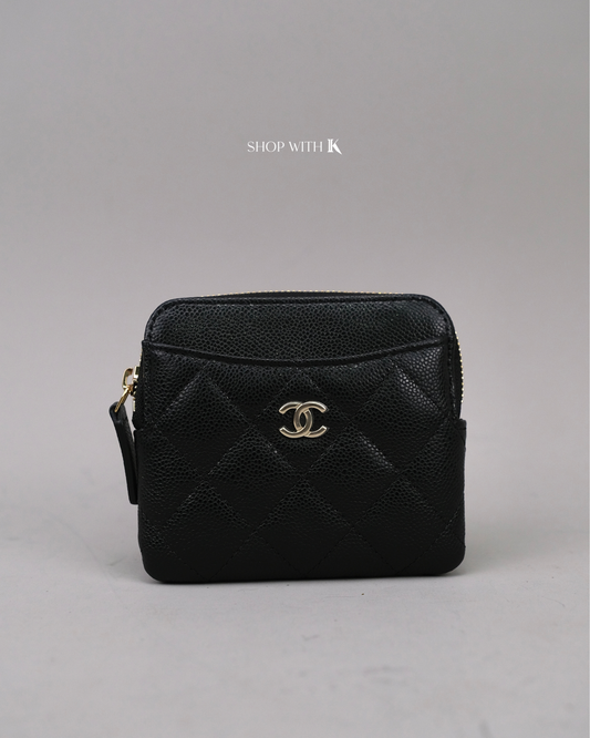Chanel Classic Zip Coin Purse Card Holder