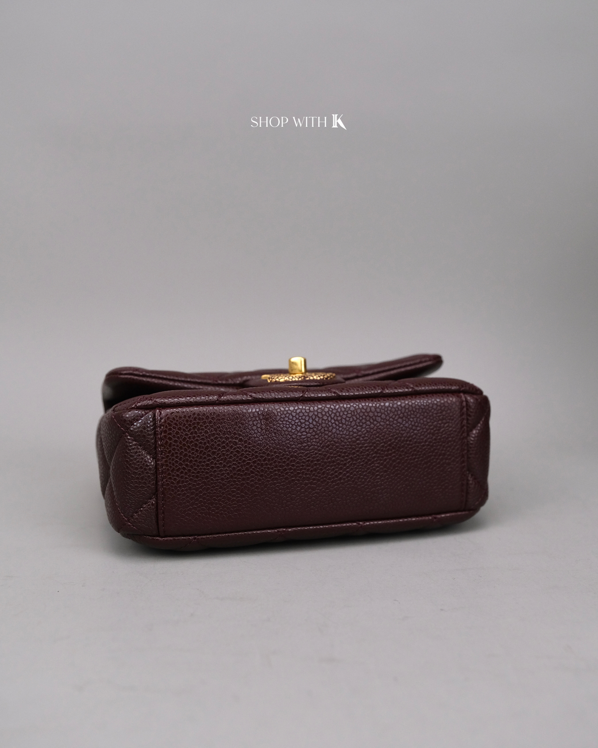 Chanel Square Flap Dark Brown GHW