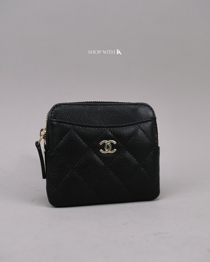 Chanel Classic Zip Coin Purse Card Holder