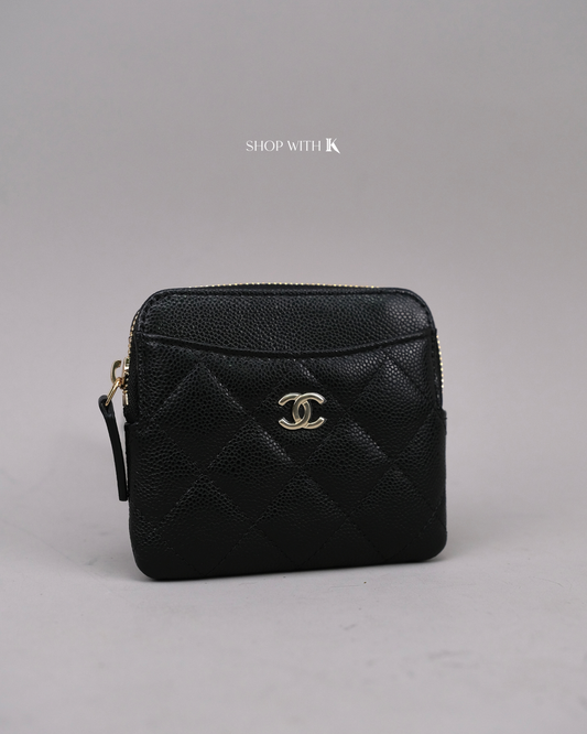 Chanel Classic Zip Coin Purse Card Holder