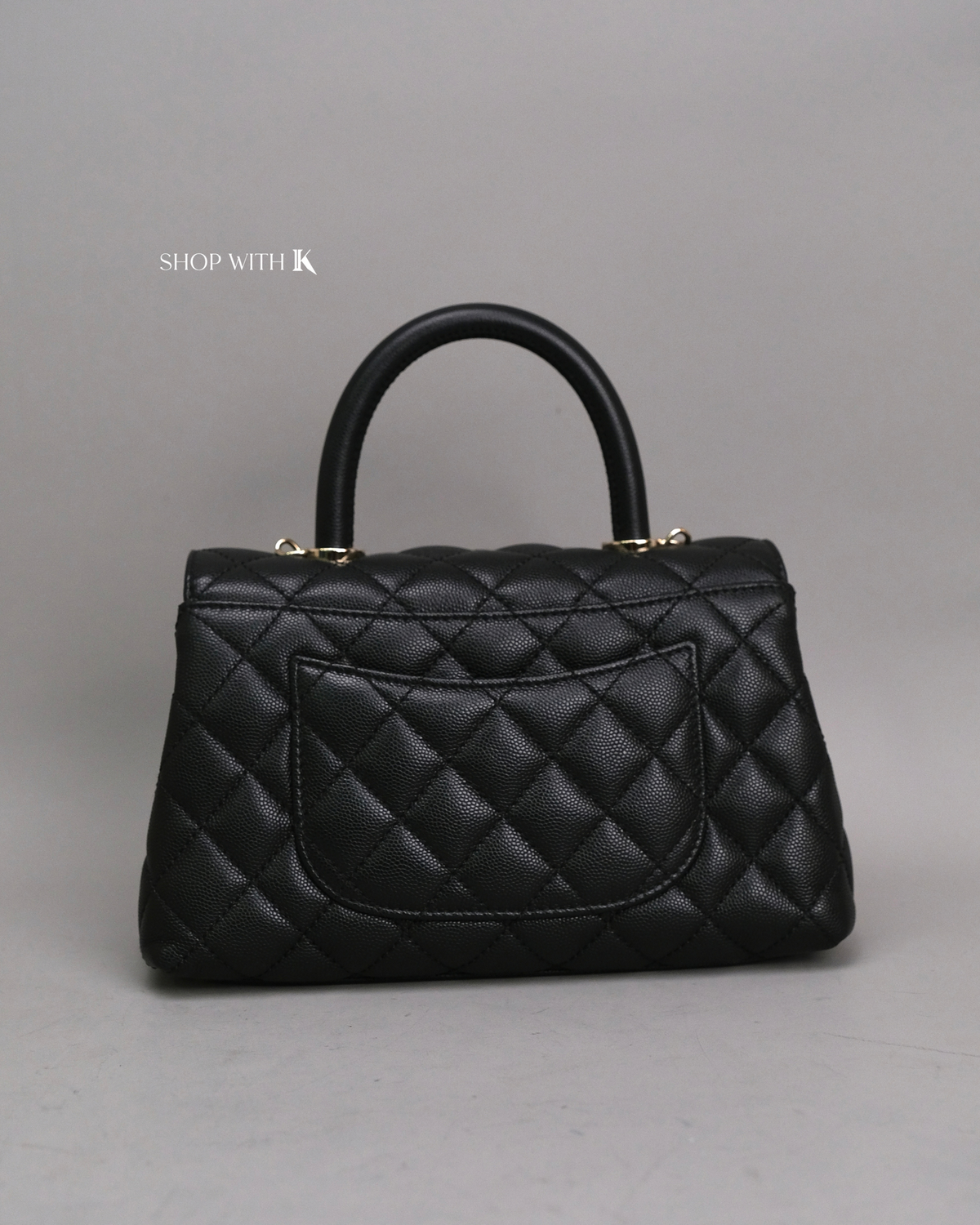 Chanel Coco Handle Small Black GHW