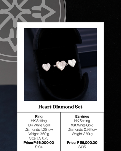 Heart Diamond Set