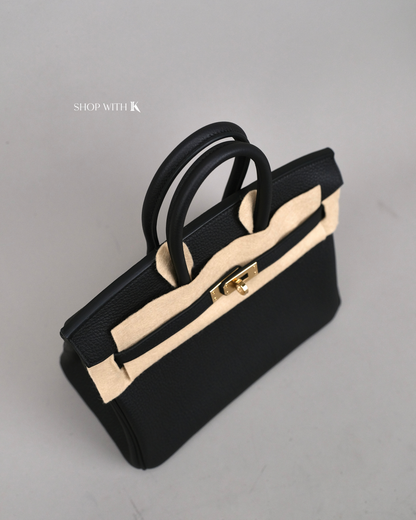 Hermes Birkin 25 Noir GHW
