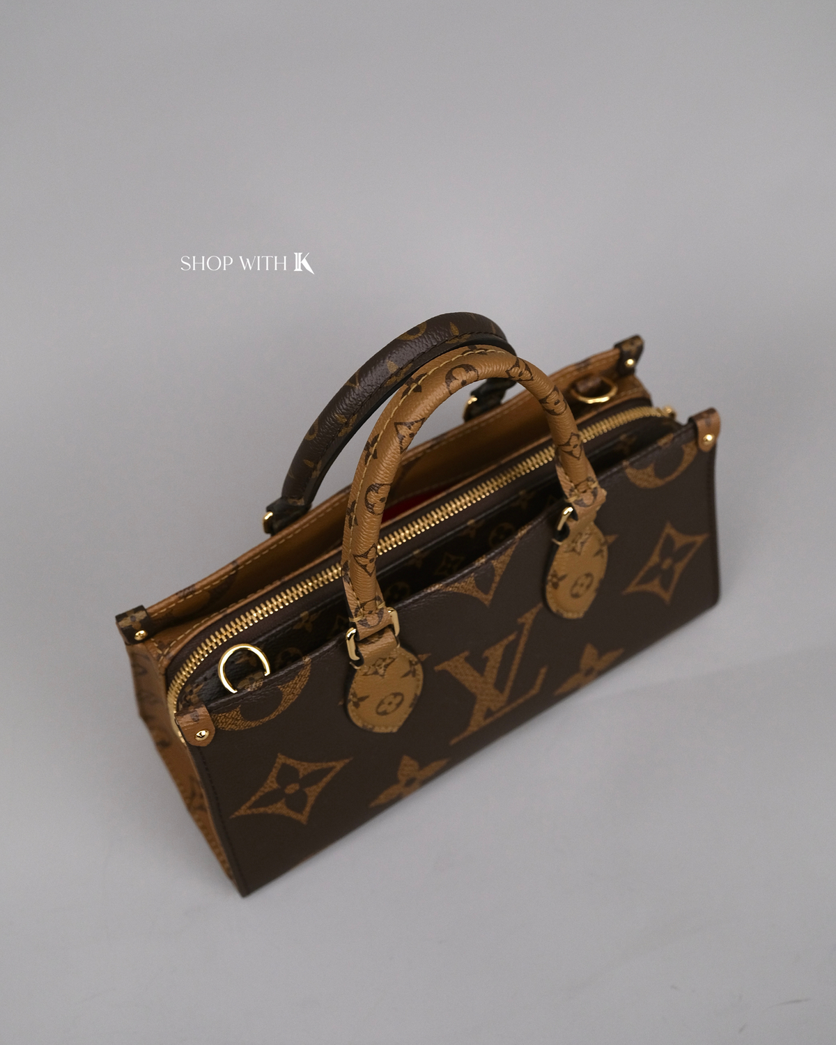Louis Vuitton On-the-go Eastwest Chain Reverse Monogram
