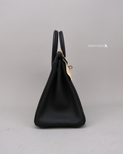 Hermes Birkin 25 Noir GHW