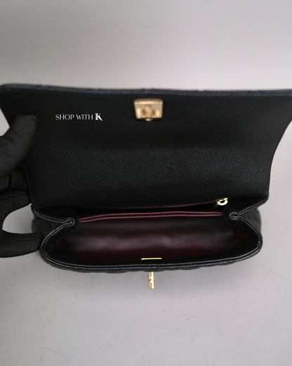 Chanel Coco Handle Small Black GHW