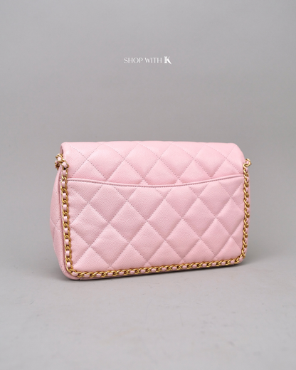 Chanel Neverending Medium Pink