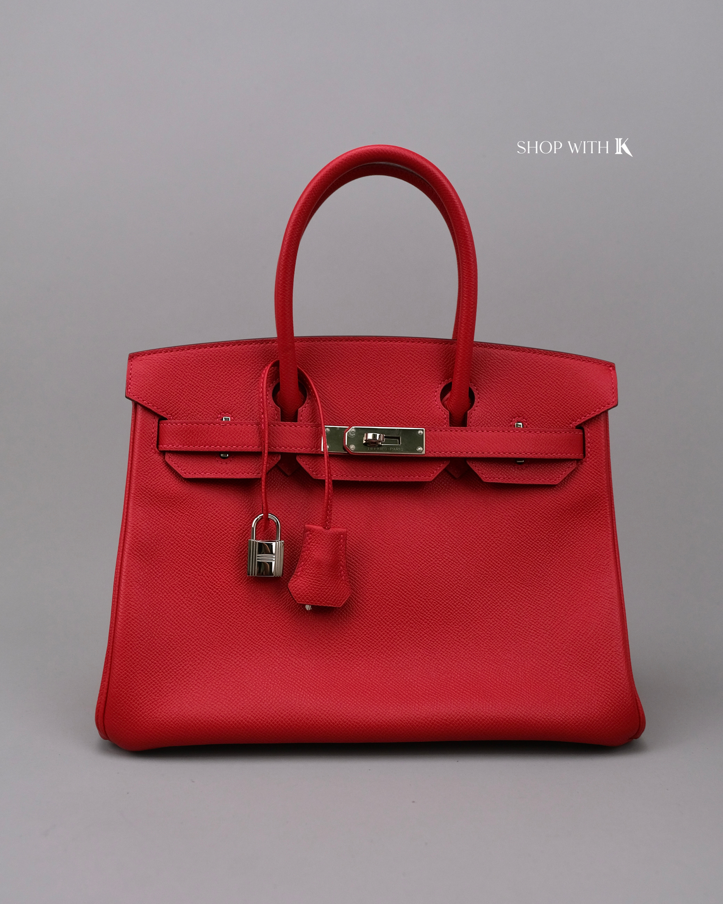 Hermes Birkin 30 Rouge Tomate PHW