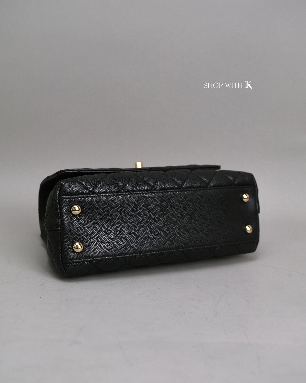 Chanel Coco Handle Small Black GHW