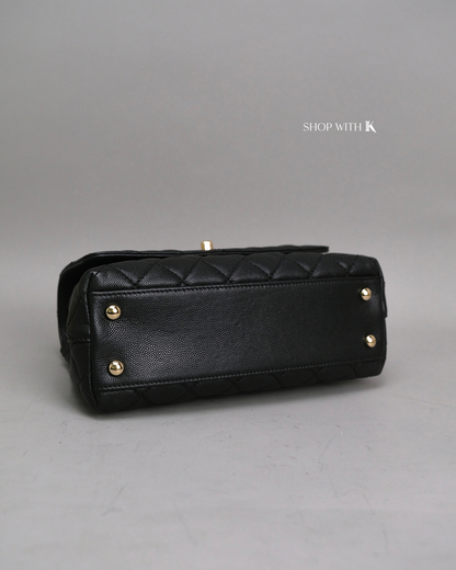 Chanel Coco Handle Small Black GHW