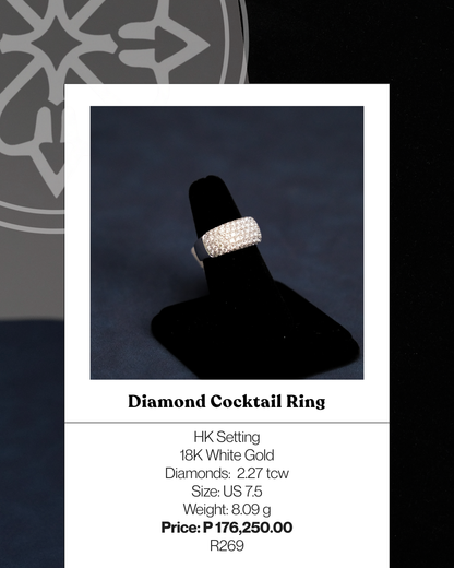 Diamond Cocktail Ring