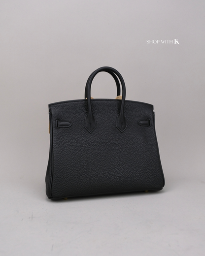 Hermes Birkin 25 Noir GHW